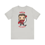 Nico Hischier New Jersey Devils, Soft Cotton Bella and Canvas Short Sleeve Tee shirt