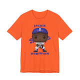 Jackie Robinson L.A/Brooklyn Dodgers, Soft Cotton Bella and Canvas Short Sleeve Tee shirt
