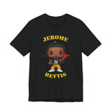 Jerome Bettis Pittsburgh Steelers, Soft Cotton Bella and Canvas Short Sleeve Tee shirt