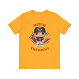 Mitch Trubisky Chicago Bears, Soft Cotton Bella and Canvas Short Sleeve Tee shirt