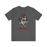 Tom Brady, Tampa Bay Buccaneers Soft Cotton Bella and Canvas Short Sleeve Tee shirt