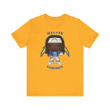 Melvin Gordon L.A Chargers, Soft Cotton Bella and Canvas Short Sleeve Tee shirt