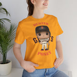 Buster Posey San Francisco Giants, Soft Cotton Bella and Canvas Short Sleeve Tee shirt
