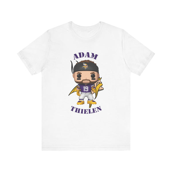 Adam Thielen Minnesota Vikings, Soft Cotton Bella and Canvas Short Sleeve Tee shirt