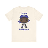 Jackie Robinson L.A/Brooklyn Dodgers, Soft Cotton Bella and Canvas Short Sleeve Tee shirt