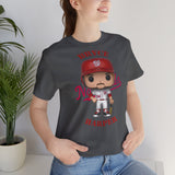 Bryce Harper Washington Nationals, Soft Cotton Bella and Canvas Short Sleeve Tee shirt