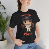 Buster Posey San Francisco Giants, Soft Cotton Bella and Canvas Short Sleeve Tee shirt