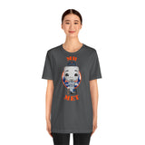 Mr Met New York Mets, Soft Cotton Bella and Canvas Short Sleeve Tee shirt