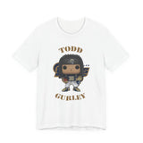 Todd Gurley L.A Rams, Soft Cotton Bella and Canvas Short Sleeve Tee shirt