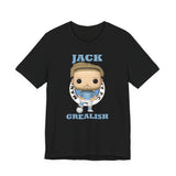 Jack Grealish Manchester City, Soft Cotton Bella and Canvas Short Sleeve Tee shirt