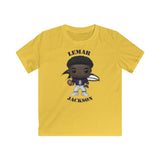 Lemar Jackson Baltimore Ravens, Kids Gildan Softstyle Tee Shirt