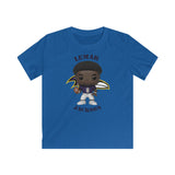 Lemar Jackson Baltimore Ravens, Kids Gildan Softstyle Tee Shirt