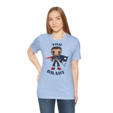 Tom Brady New England Patriots (Large), Soft Cotton Bella and Canvas Short Sleeve Tee shirt