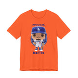 Mookie Betts L.A/Brooklyn Dodgers, Soft Cotton Bella and Canvas Short Sleeve Tee shirt
