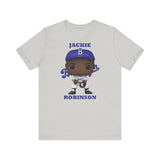 Jackie Robinson L.A/Brooklyn Dodgers, Soft Cotton Bella and Canvas Short Sleeve Tee shirt