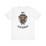 Bo Jackson Oakland Raiders, Soft Cotton Bella and Canvas Short Sleeve Tee shirt