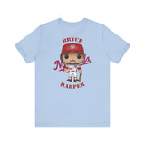 Bryce Harper Washington Nationals, Soft Cotton Bella and Canvas Short Sleeve Tee shirt