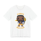 Aaron Donald L.A Rams, Soft Cotton Bella and Canvas Short Sleeve Tee shirt