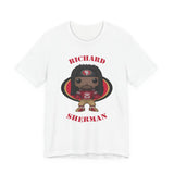 Richard Sherman San Francisco 49ers, Soft Cotton Bella and Canvas Short Sleeve Tee shirt