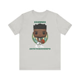 Giannis Antetokounmpo Milwaukee Bucks , Soft Cotton Bella and Canvas Short Sleeve Tee shirt