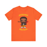 Jerome Bettis Pittsburgh Steelers, Soft Cotton Bella and Canvas Short Sleeve Tee shirt