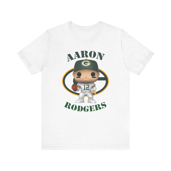 Aaron Rodgers Green Bay Packers, Soft Cotton Bella and Canvas Short Sleeve Tee shirt