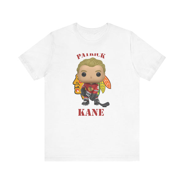 Patrick Kane Chicago Blackhawks, Soft Cotton Bella and Canvas Short Sleeve Tee shirt