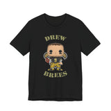 Drew Brees New Orleans Saints Throwback, Soft Cotton Bella and Canvas Short Sleeve Tee shirt