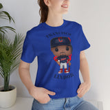 Francisco Lindor Cleveland Indians, Soft Cotton Bella and Canvas Short Sleeve Tee shirt