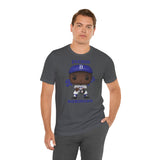 Jackie Robinson L.A/Brooklyn Dodgers, Soft Cotton Bella and Canvas Short Sleeve Tee shirt