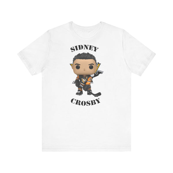 Sidney Crosby Pittsburgh Penguins, Soft Cotton Bella and Canvas Short Sleeve Tee shirt