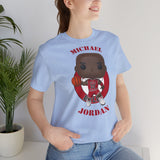 Michael Jordan Chicago Bulls, Soft Cotton Bella and Canvas Short Sleeve Tee shirt