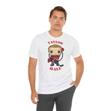 Taylor Hall New Jersey Devils, Soft Cotton Bella and Canvas Short Sleeve Tee shirt