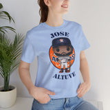 Jose Altuve Houston Astros , Soft Cotton Bella and Canvas Short Sleeve Tee shirt