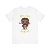 Jerome Bettis Pittsburgh Steelers, Soft Cotton Bella and Canvas Short Sleeve Tee shirt