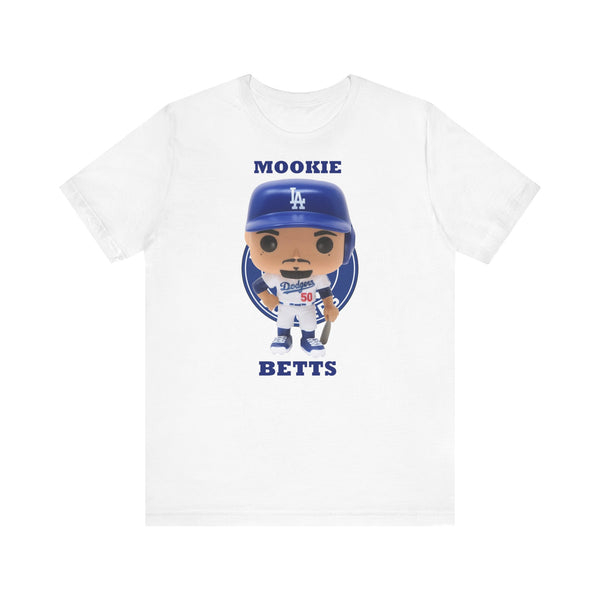 Mookie Betts L.A/Brooklyn Dodgers, Soft Cotton Bella and Canvas Short Sleeve Tee shirt