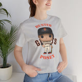 Buster Posey San Francisco Giants, Soft Cotton Bella and Canvas Short Sleeve Tee shirt