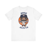 Jose Altuve Houston Astros , Soft Cotton Bella and Canvas Short Sleeve Tee shirt