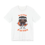 Walter Payton Chicago Bears (Dark), Soft Cotton Bella and Canvas Short Sleeve Tee shirt