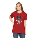Mookie Betts Boston Red Sox, Soft Cotton Bella and Canvas Short Sleeve Tee shirt