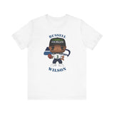 Russell Wilson Seattle Seahawks, Soft Cotton Bella and Canvas Short Sleeve Tee shirt