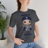 Babe Ruth New York Yankees, Soft Cotton Bella and Canvas Short Sleeve Tee shirt
