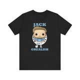 Jack Grealish Manchester City, Soft Cotton Bella and Canvas Short Sleeve Tee shirt