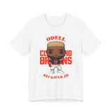 Odell Beckham Jr Cleveland Browns, Soft Cotton Bella and Canvas Short Sleeve Tee shirt