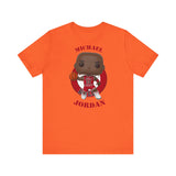 Michael Jordan Chicago Bulls, Soft Cotton Bella and Canvas Short Sleeve Tee shirt