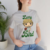 Larry Bird Celtics Basketball, Soft Cotton Bella and Canvas Short Sleeve Tee shirt