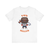 Von Miller Denver Broncos, Soft Cotton Bella and Canvas Short Sleeve Tee shirt