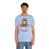 Tom Brady New England Patriots (Throwback), Soft Cotton Bella and Canvas Short Sleeve Tee shirt