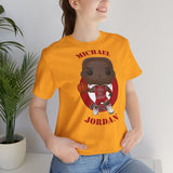Michael Jordan Chicago Bulls, Soft Cotton Bella and Canvas Short Sleeve Tee shirt