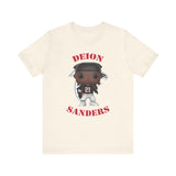 Deion Sanders Atlanta Falcons, Soft Cotton Bella and Canvas Short Sleeve Tee shirt